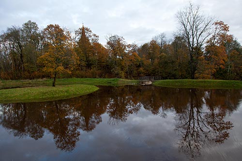 Etang de l'auberge de Nitaure - Lettonie - © Norbert Pousseur