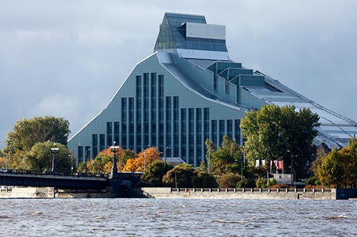 Le Gaismas Pils fini - Riga - © Norbert Pousseur