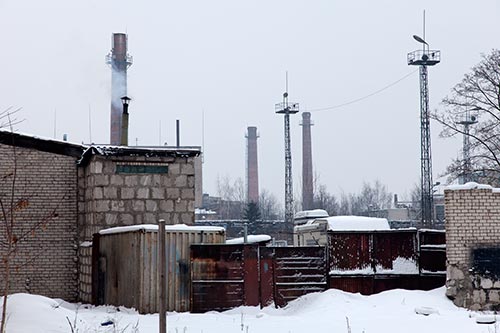 Usine abandonnée - Riga - © Norbert Pousseur