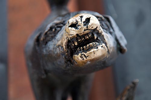 Le chien de Brème - Riga - © Norbert Pousseur Le chien de Brème - Riga - © Norbert Pousseur