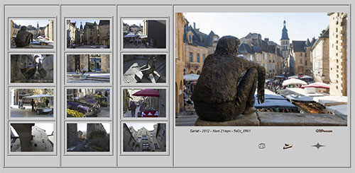 Au cœur de la cité de Sarlat -  © Norbert Pousseur