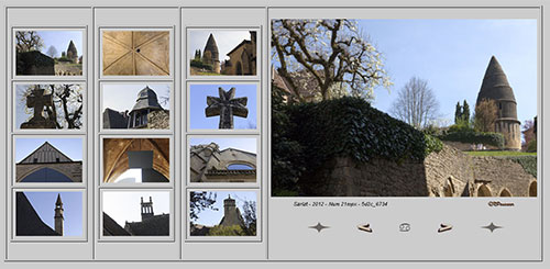 Quelques éléments d'architecture de Sarlat -  © Norbert Pousseur