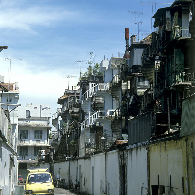 Old street in Singapore - © Norbert Pousseur Old street in Singapore - © Norbert Pousseur