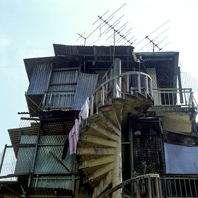 Tin house in Singapore - © Norbert Pousseur Tin house in Singapore - © Norbert Pousseur