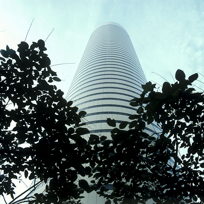 Round Tower in Singapore in 1989 - © Norbert Pousseur Round Tower in Singapore in 1989 - © Norbert Pousseur