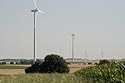 Eoliennes en ligne - St-Quentin - © Norbert Pousseur