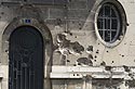 Traces de mitraille - St-Quentin - © Norbert Pousseur