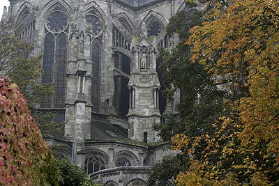 Façade arrière de la Basilique - St Quentin dans l'Aisne - © Norbert Pousseur