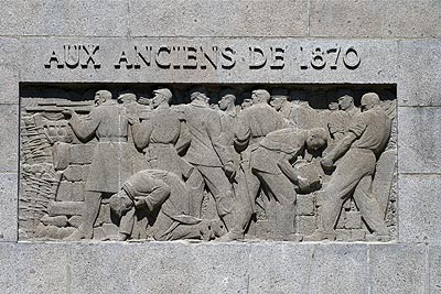 Souvenir des batailles de 1870 - St Quentin dans l'Aisne - © Norbert Pousseur