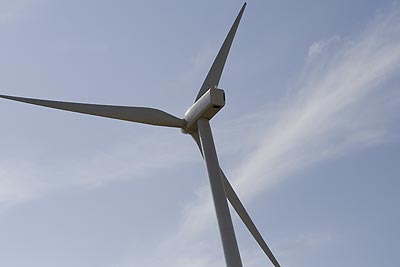 Hélice d'éolienne - St Quentin dans l'Aisne - © Norbert Pousseur