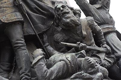 Soldats mourants - St Quentin dans l'Aisne - © Norbert Pousseur