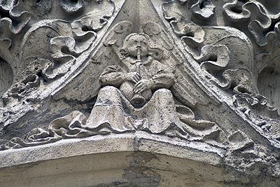 Ange jouant de la cornemuse - St Quentin dans l'Aisne - © Norbert Pousseur