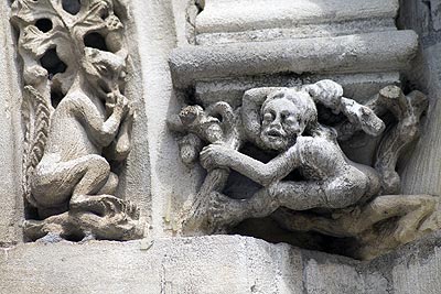 Sauvage à la massue - St Quentin dans l'Aisne - © Norbert Pousseur