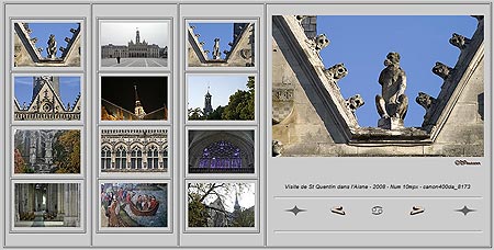 Monuments de St Quentin dans l'Aisne -  © Norbert Pousseur