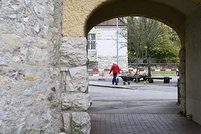 Passage voûté - Brugg en Suisse - © Norbert Pousseur