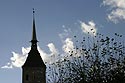 Clocher en contre-jour - Aarau - © Norbert Pousseur