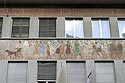 Décor de façade avec frise champêtre de maison d'Aarau - © Norbert Pousseur