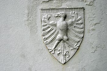 Blason à l'aigle, en bas-relief - Aarau -  - © Norbert Pousseur