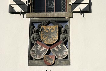 Blasons aux aigles - Aarau - © Norbert Pousseur