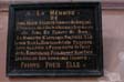 Dans l'église, plaque votive pour Dame Combaut de Dampart - Villeneuve le Comte - © Norbert Pousseur