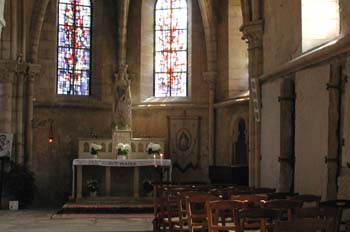 Chapelle de la Vierge de l'église - Villeneuve le Comte - © Norbert Pousseur