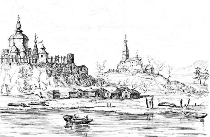 Gravure de Samanovo - reproduction © Norbert Pousseur